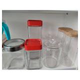 Assorted Plastic Storage w/Lids