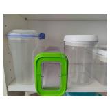 Assorted Plastic Storage w/Lids