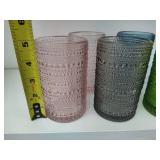 Six Beaded Glasses