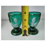 Vintage Bavaria Cup/Saucer/Dish Set & Hand Painted Cups