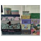 Lot of Card Boxes