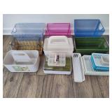 Assorted Storage Bins/Basket