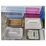 Assorted Storage Bins/Basket