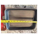 Two Ceramic Bakeware Dishes w/Lids