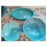 Fun Turquoise Cook/Bakeware