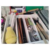 Assorted Kitchen Storage/Utensils