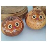 Hand Carved Wood Bowls & Decor