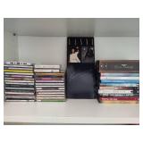 Lot of Assorted CDs & DVDs
