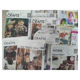 Large Lot of Doll Clothing Patterns