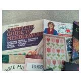 Assorted Sewing, Knitting & Quilting Books