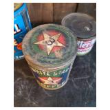 Vintage Coffee Cans of Various Brands, White Star, Co-Op, Butter Nut and more