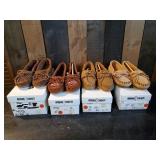 4 pair Minnetonka Moccasins New In Box Various Sizes