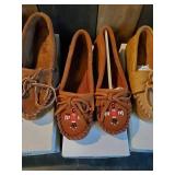 4 pair Minnetonka Moccasins New In Box Various Sizes