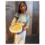 Vintage Native American Décor Figurines  HOMCO, Old West Visions Limited Edition