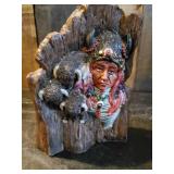 Vintage Native American Décor Figurines  HOMCO, Old West Visions Limited Edition