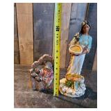 Vintage Native American Décor Figurines  HOMCO, Old West Visions Limited Edition