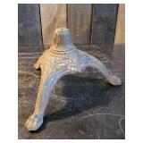 Cast Iron Footed Flag Base