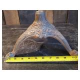 Cast Iron Footed Flag Base