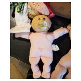 Vintage Cabbage Patch Dolls with Clothes and Original Box
