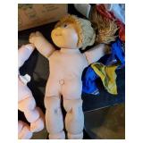 Vintage Cabbage Patch Dolls with Clothes and Original Box
