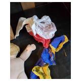 Vintage Cabbage Patch Dolls with Clothes and Original Box
