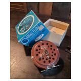 Vintage Fishing Reels 2 with boxes Johnson Century, Eagle Claw, and more
