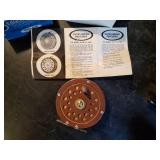 Vintage Fishing Reels 2 with boxes Johnson Century, Eagle Claw, and more