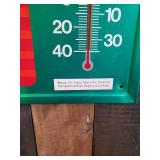 Vintage tin Cigarette Thermometer Advertising Sign