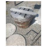 Garden Lot Plant Hooks, Bird Houses, Cool Vintage Vanity Stool, Stepping Stones and more