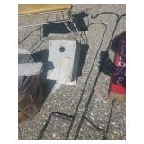 Garden Lot Plant Hooks, Bird Houses, Cool Vintage Vanity Stool, Stepping Stones and more