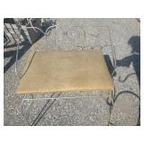 Garden Lot Plant Hooks, Bird Houses, Cool Vintage Vanity Stool, Stepping Stones and more