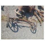 Rusty Lot of Garden Décor Nelson Bros Water Pump, Garden Tools, Horse Harnesses and much much more