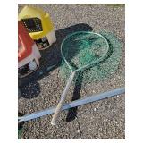 Fishing Lot, Minnow Buckets and Nets