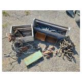Décor Lot, Shoe Forms, Pullys, Grain Scoops, Springs, and more