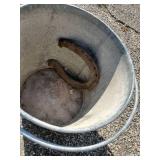 Vintage Pail / Oil funnel can Lot  great décor Make them into Planters