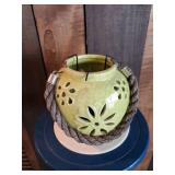 Home Décor Lot Plant Stand, Metal Sign, Candle holder and more