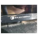 Working Element Big Screen T.V. with protective plastic still on base