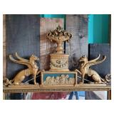 Gorgeous Heavy Oranate Mirror with Very unique Frame