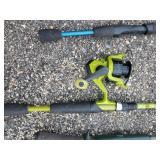 Fishing Rods one with reel  Ugly Stik, Shakespear, and others