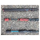 Fishing Rods one with reel  Ugly Stik, Shakespear, and others