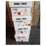 4 pair Minnetonka Moccasins New In Box Various Sizes