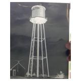 Super Cool Water Tower Negatives with Kodak Companuy Box