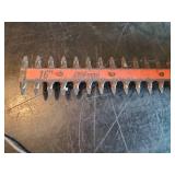 Black and Decker Hedge Trimmer works