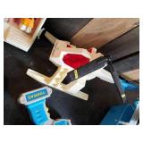 Lot of Vintage Kids Toys  Fisher Price, Box of Cars and more
