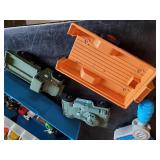 Lot of Vintage Kids Toys  Fisher Price, Box of Cars and more