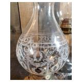 4 vintage Glass Lanterns in good condition