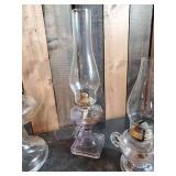 4 vintage Glass Lanterns in good condition