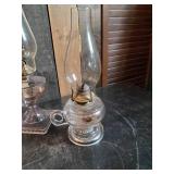 4 vintage Glass Lanterns in good condition
