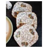 Various Vintage Ceramic Items. Royal China 22 Kt Gold trim Plates Holly Hobbie and more