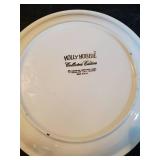 Various Vintage Ceramic Items. Royal China 22 Kt Gold trim Plates Holly Hobbie and more